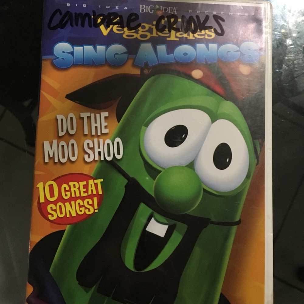 Veggie tales sing along DVD